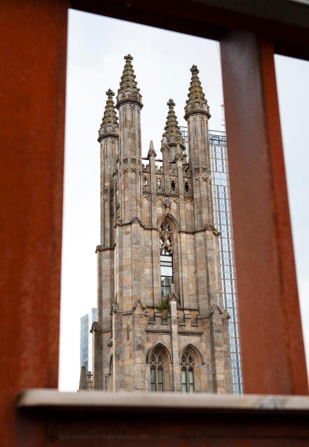 Modern City Centre Apartment Roof Garden Manchester Exterior foto