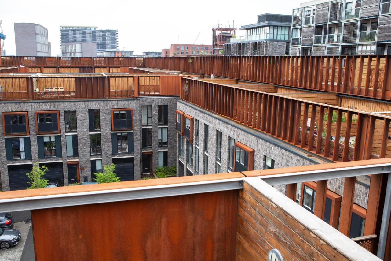 Modern City Centre Apartment Roof Garden Manchester Exterior foto